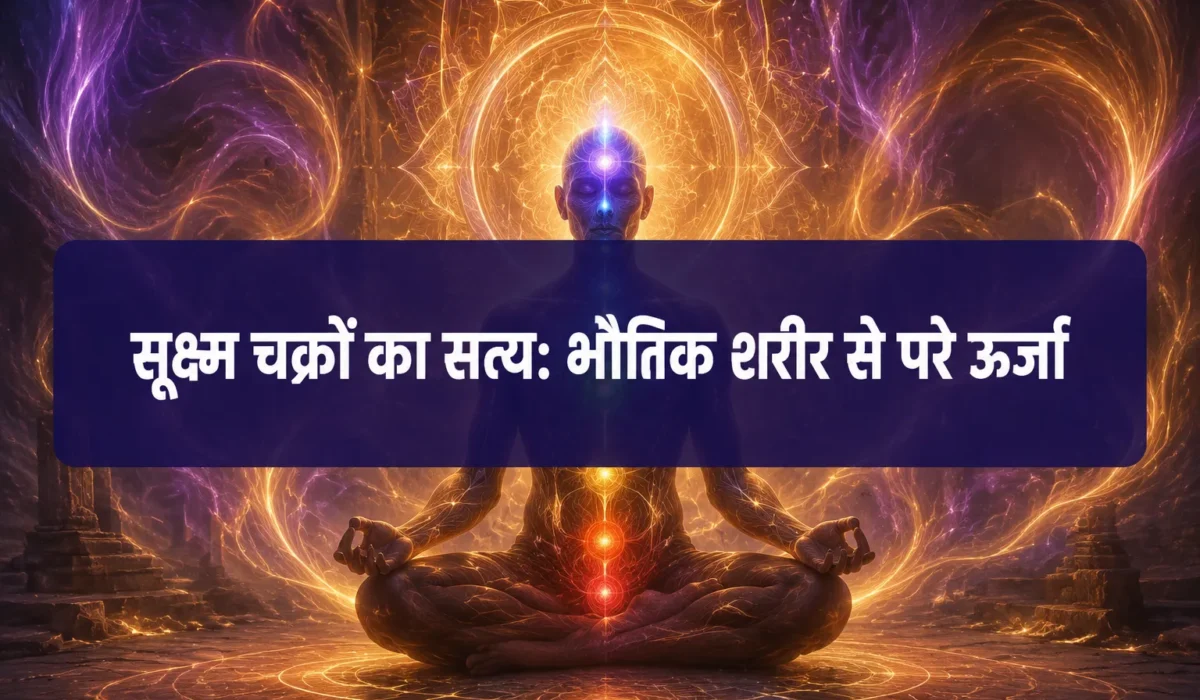 सूक्ष्म चक्रों का सत्य: भौतिक शरीर से परे ऊर्जा क्षेत्र और दिव्य चेतना