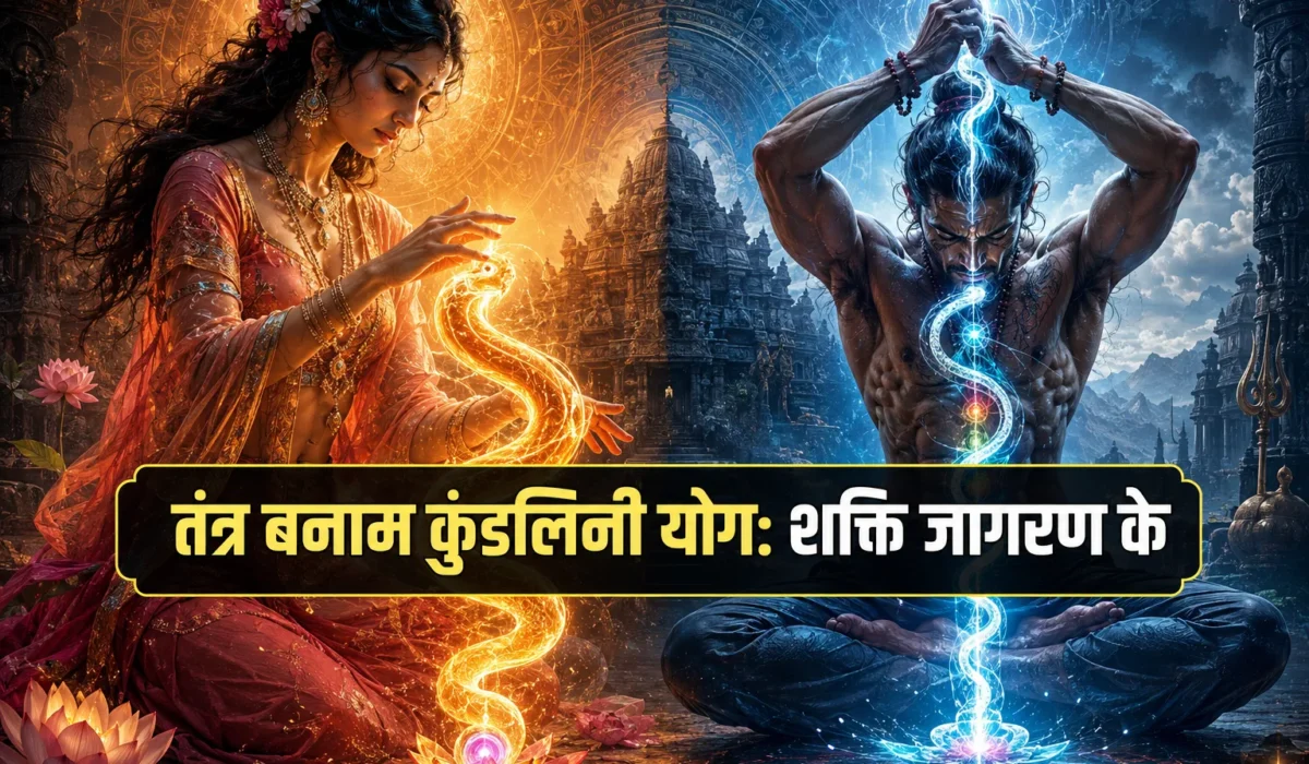 तंत्र बनाम कुंडलिनी योग: शक्ति जागरण के दो भिन्न मार्ग