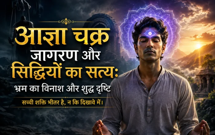 आज्ञा चक्र जागरण और सिद्धियों का सत्य: भ्रम का विनाश और शुद्ध दृष्टि
