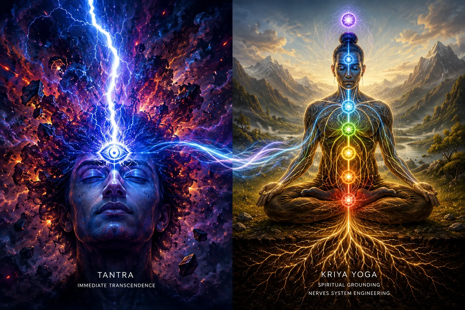 Tantra Versus Kriya Yoga: The Lightning Bolt and the Anchor of Transcendence 2 What's the Difference Between Tantra and Kriya Yoga?