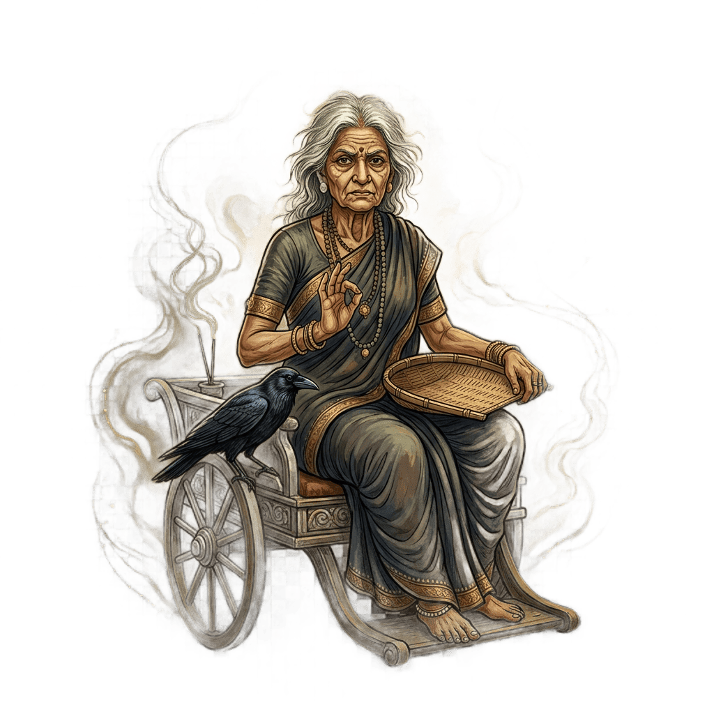 Goddess Dhumavati Mahavidya